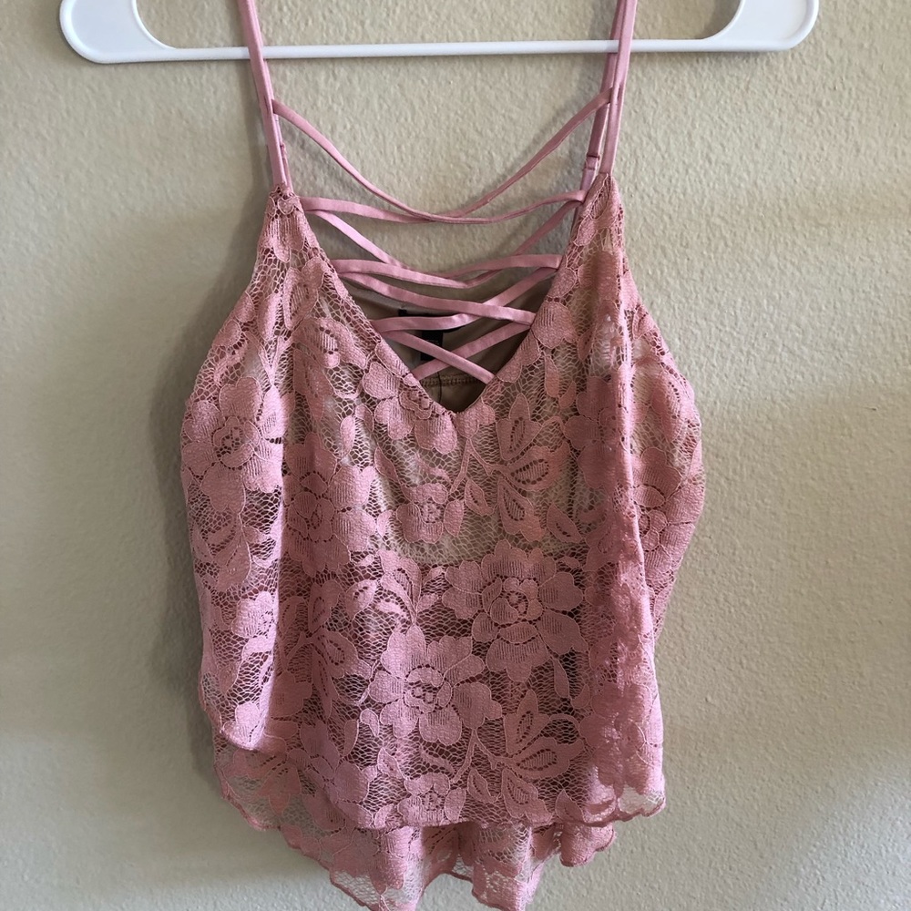 Blush Pink Going Out Top